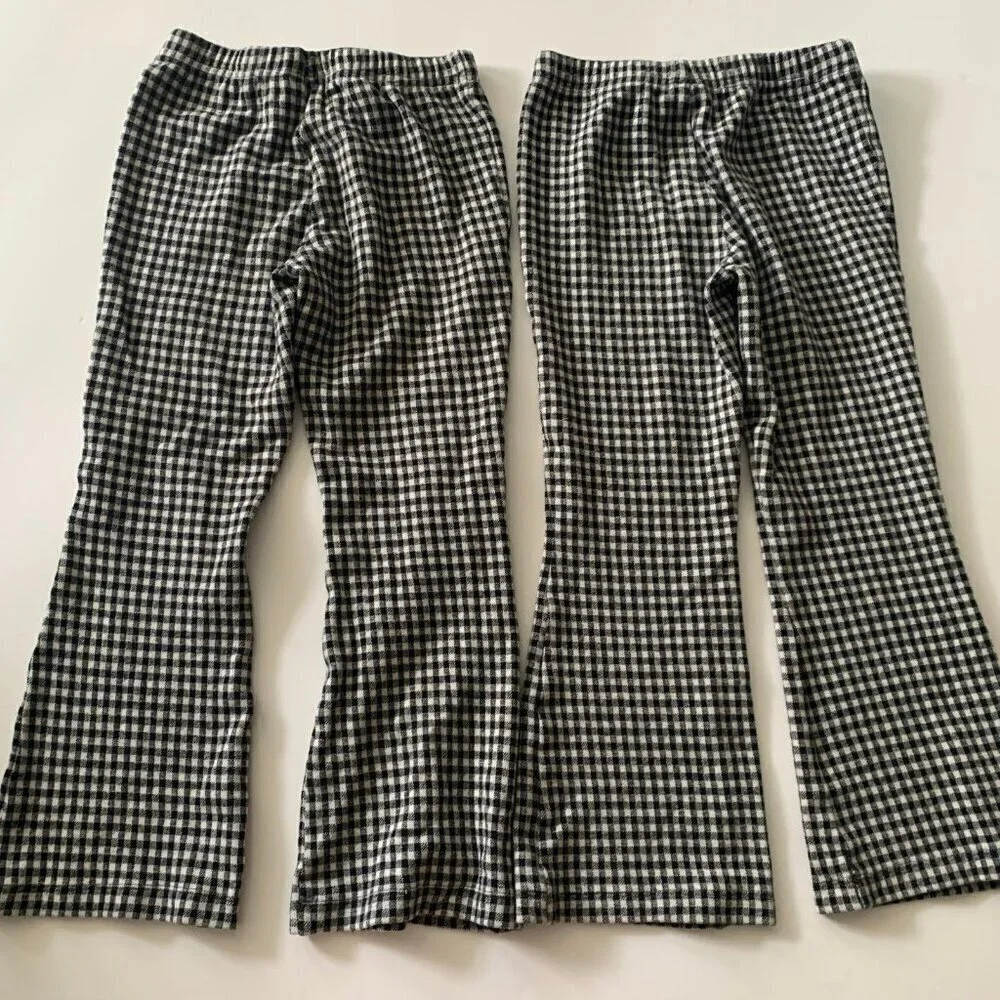 Hanna Andersson Girl flate leg pants bundle 6-7 years fit 5T